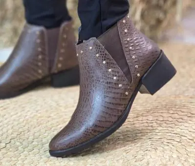 BOTA COURO TEXANA - Código 003198-1