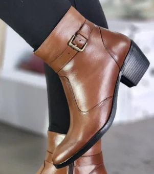 BOTA RASTEIRA COURO  - Código 003205-1