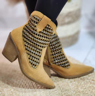 BOTA COURO TEXANA - Código 003257-1