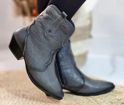 BOTA COURO TEXANA - Código 003271-1