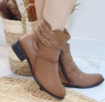 BOTA COURO  - Código 003277-1