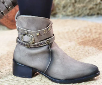 BOTA COURO TEXANA - Código 003282-1